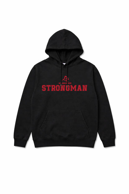 XAPE Strongman V1 String Hoodie - Black