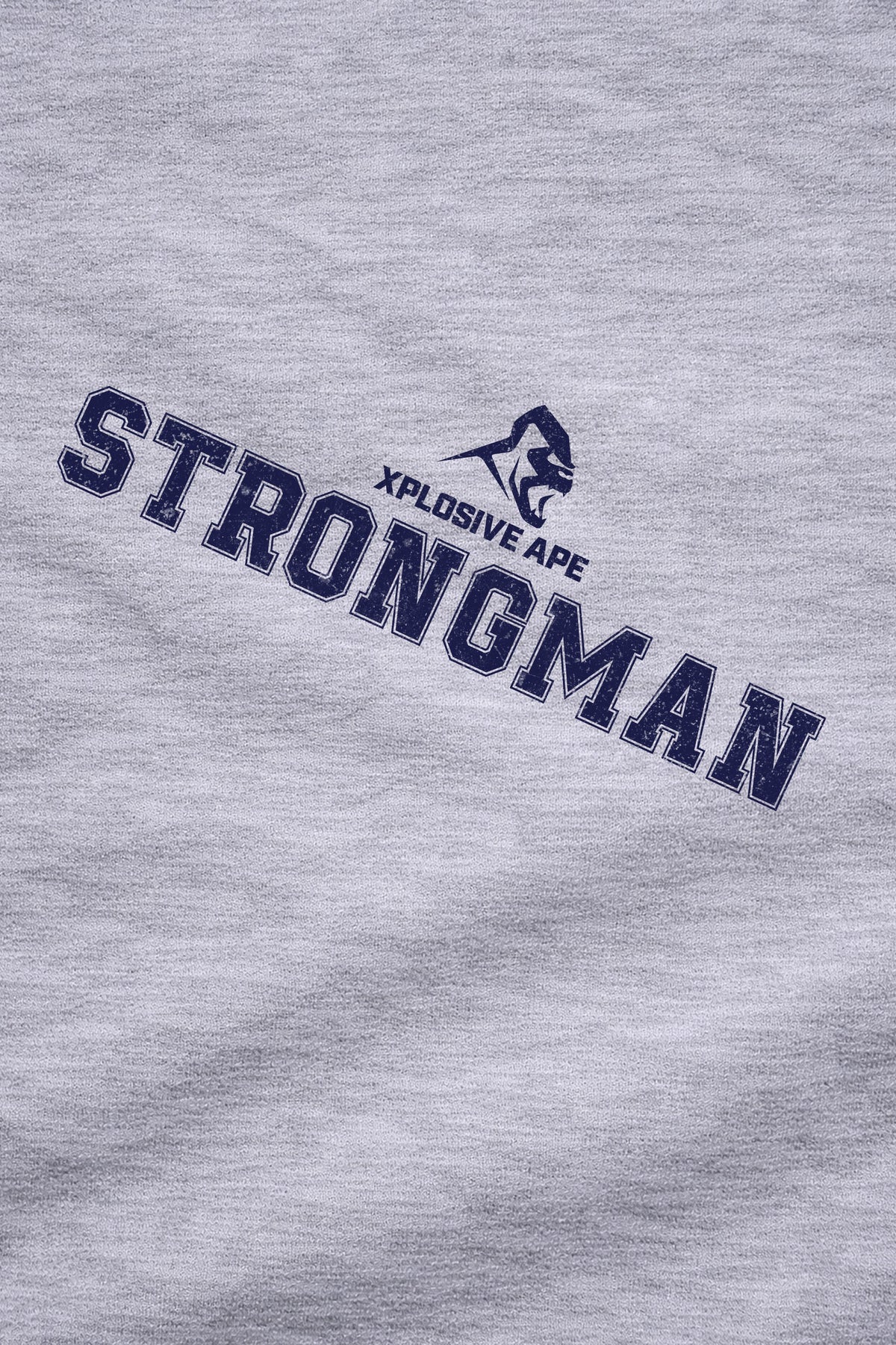 XAPE Strongman V1 String Hoodie - Sports Grey