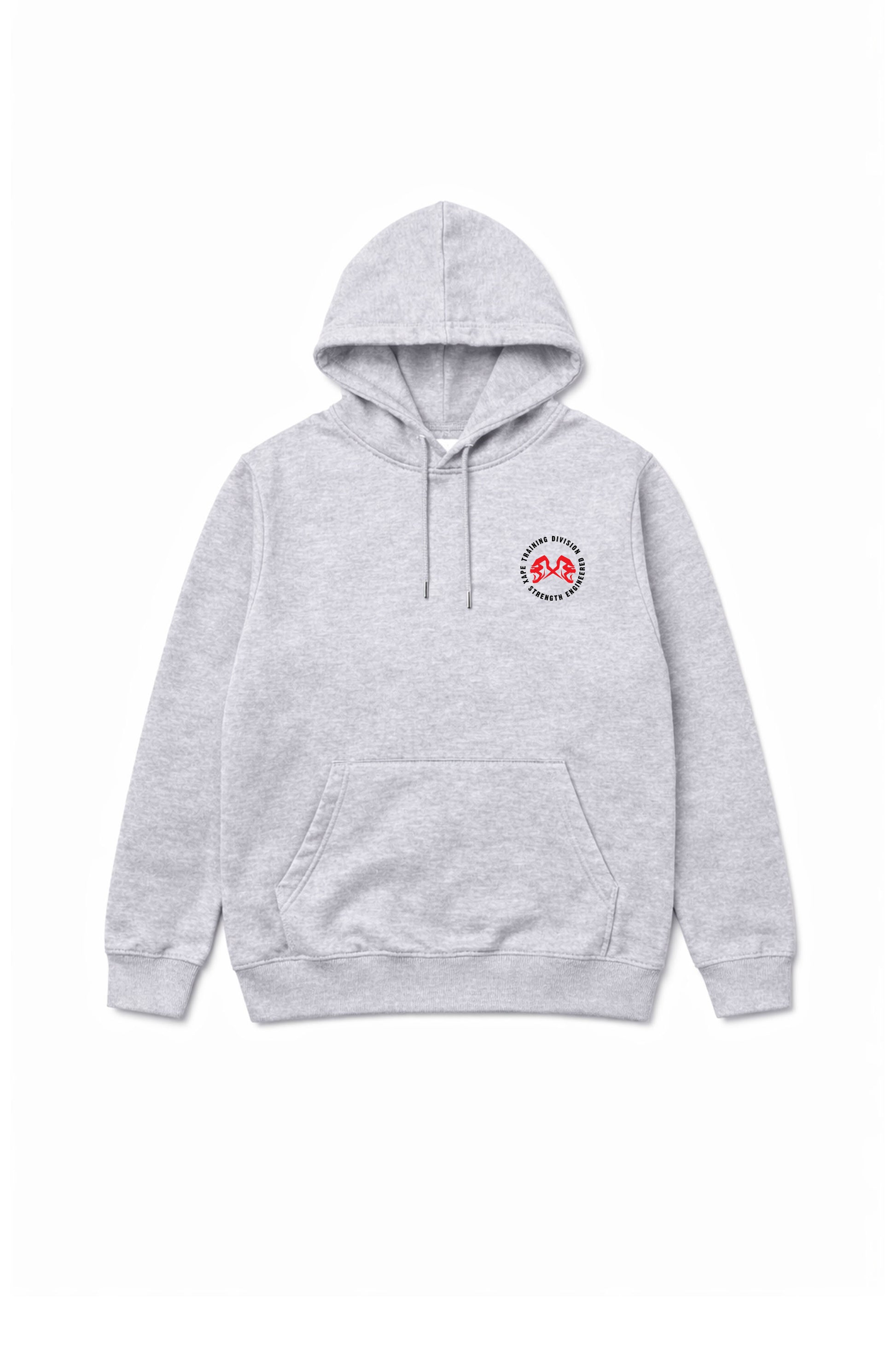 XAPE Training Division V2 String Hoodie - Sports Grey