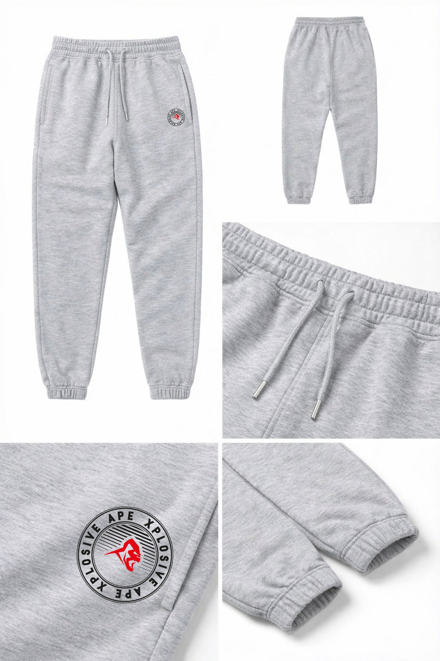 XAPE Venus V2 Joggers - Ash Grey