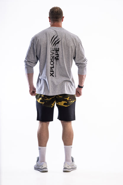 XAPE Century Camo Rag Shorts - Green