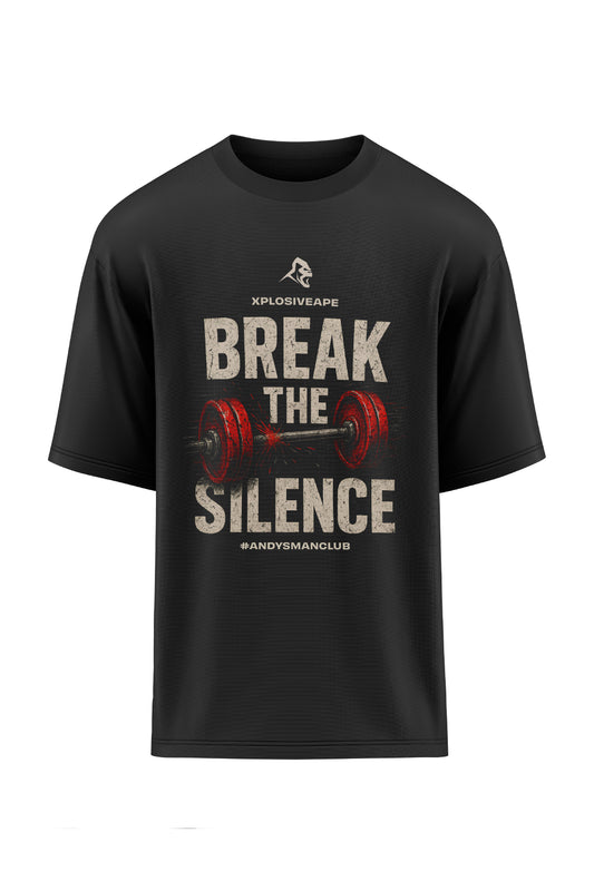 XAPE X AMC Break The Silence Oversized Tee - Black