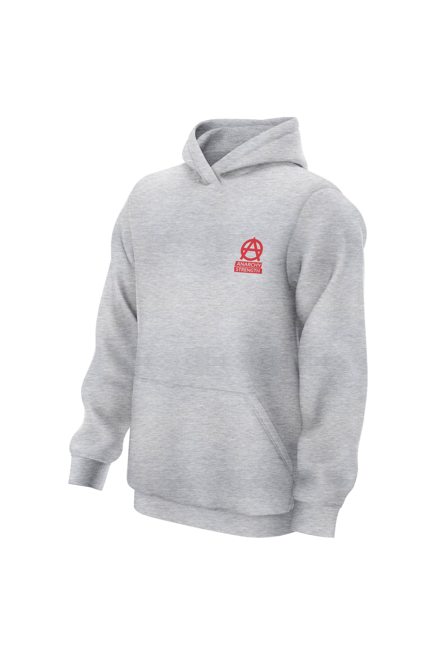 AS Born To Ride Hoodie - Heather Grey