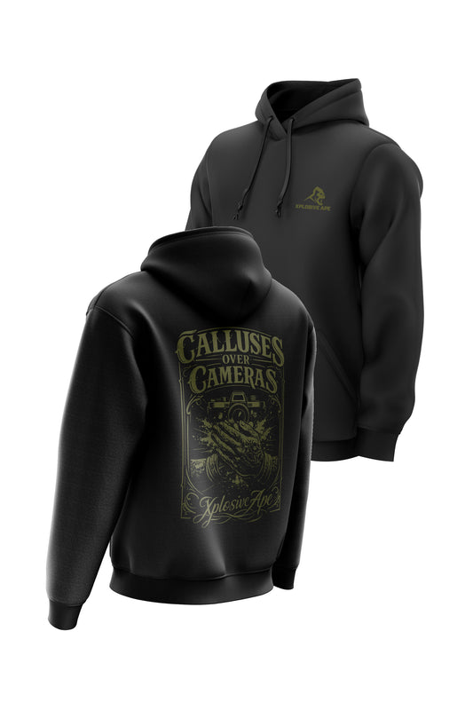 XAPE Callus String Hoodie - Black