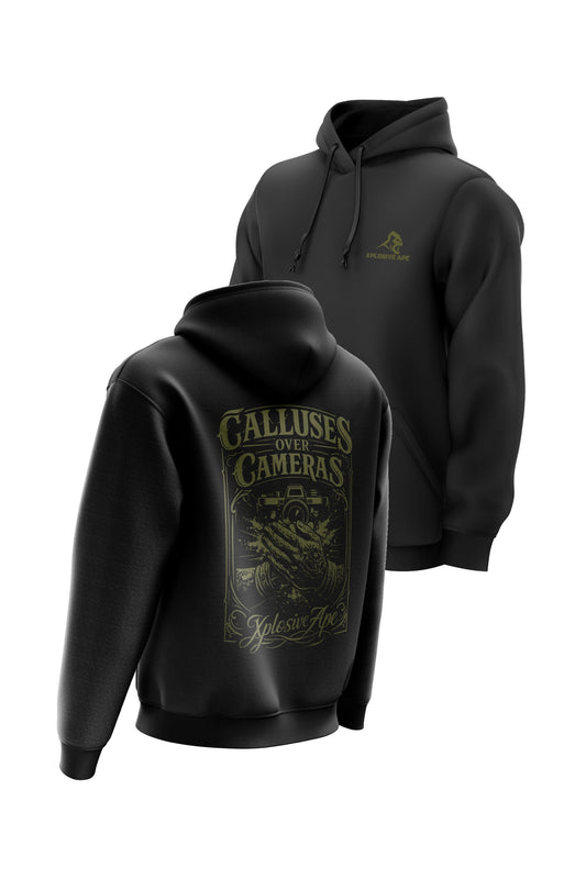 XAPE Callus String Hoodie - Black