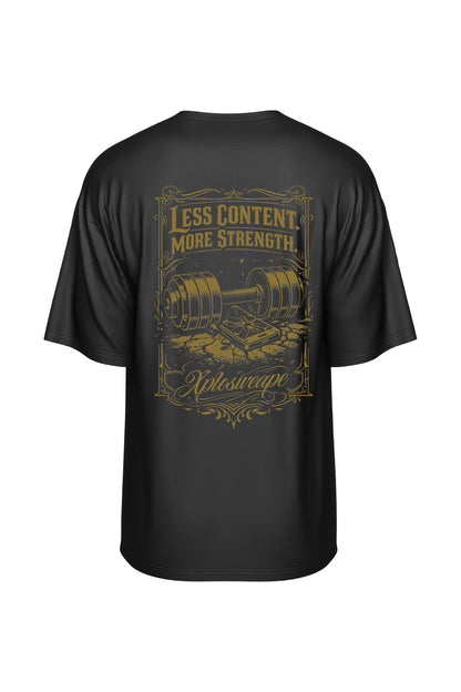 XAPE Content Oversized Tee - Black