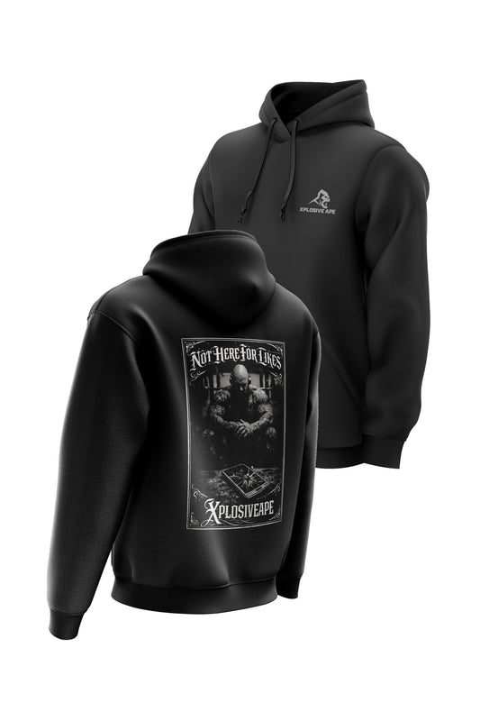 XAPE Likes String Hoodie - Black
