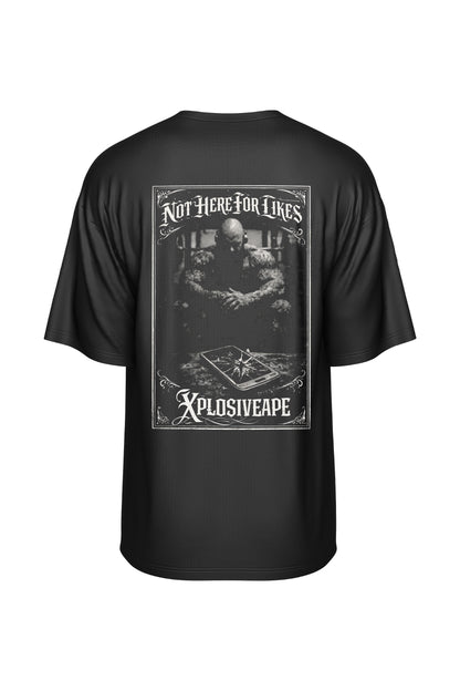XAPE Likes Oversized Tee - Black