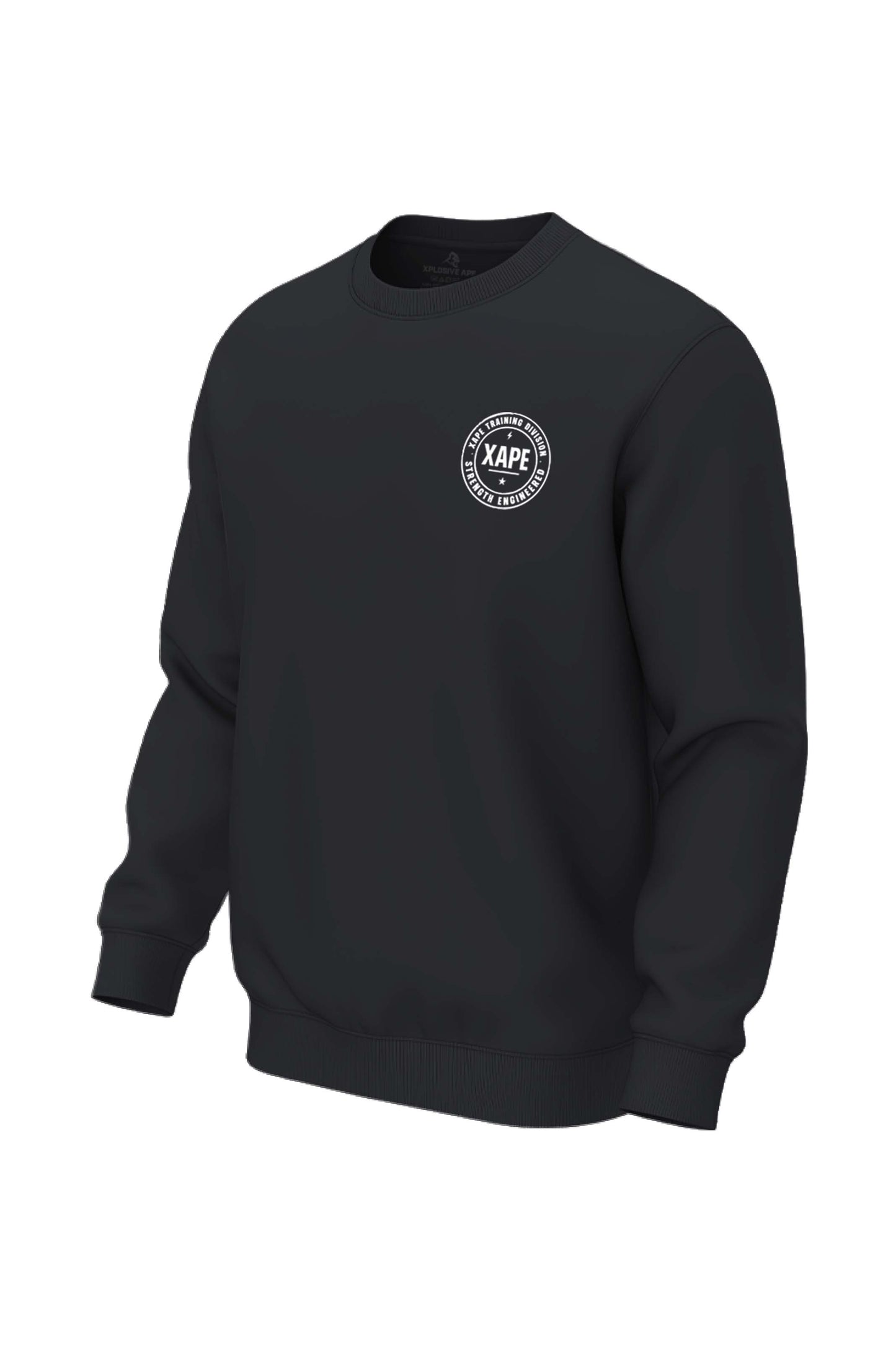 XAPE Badge Logo V2 Sweatshirt - Black