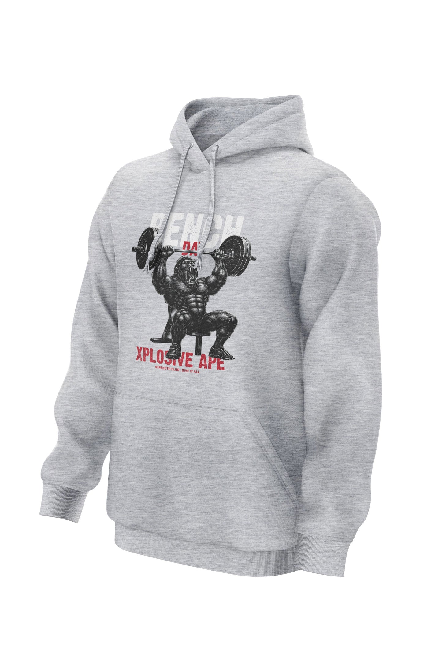 XAPE Bench Day V4 String Hoodie - Sports Grey