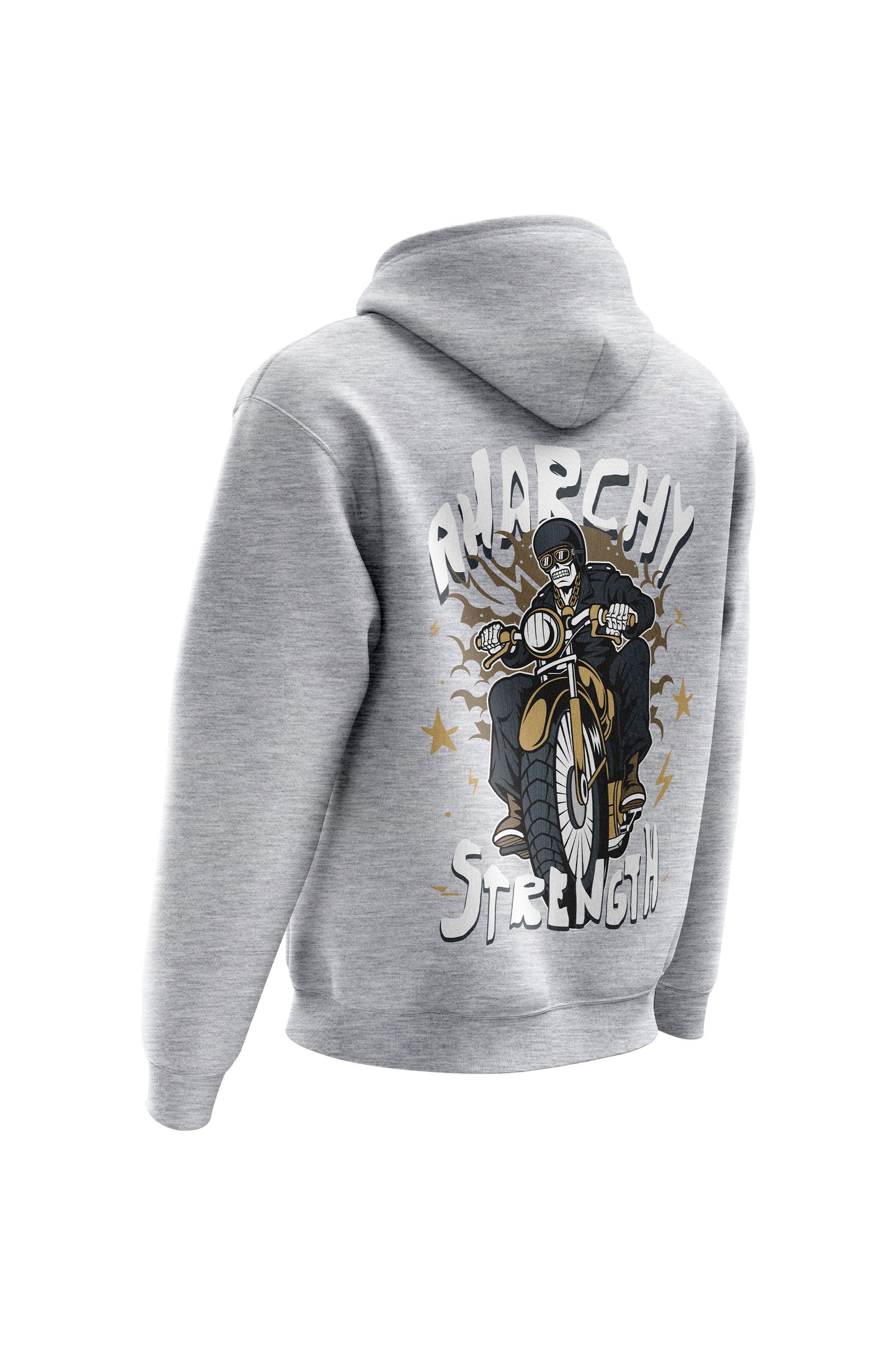 AS Bone Throttle Hoodie - Heather Grey