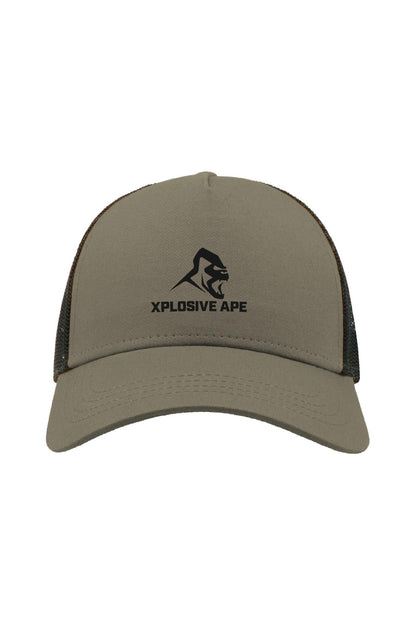 XAPE Prime Trucker Cap - Olive/Black