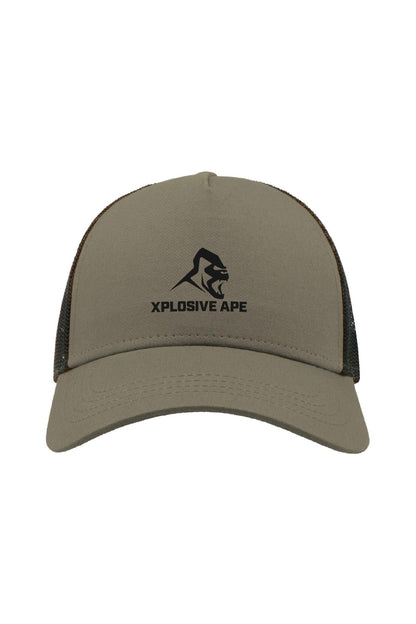 XAPE Prime Trucker Cap - Olive/Black
