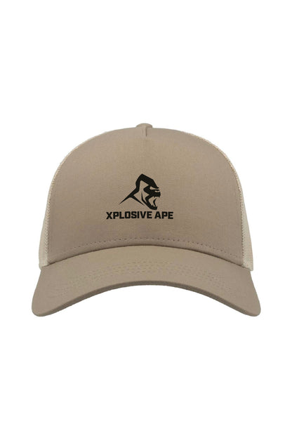 XAPE Prime Trucker Cap - Khaki/Stone