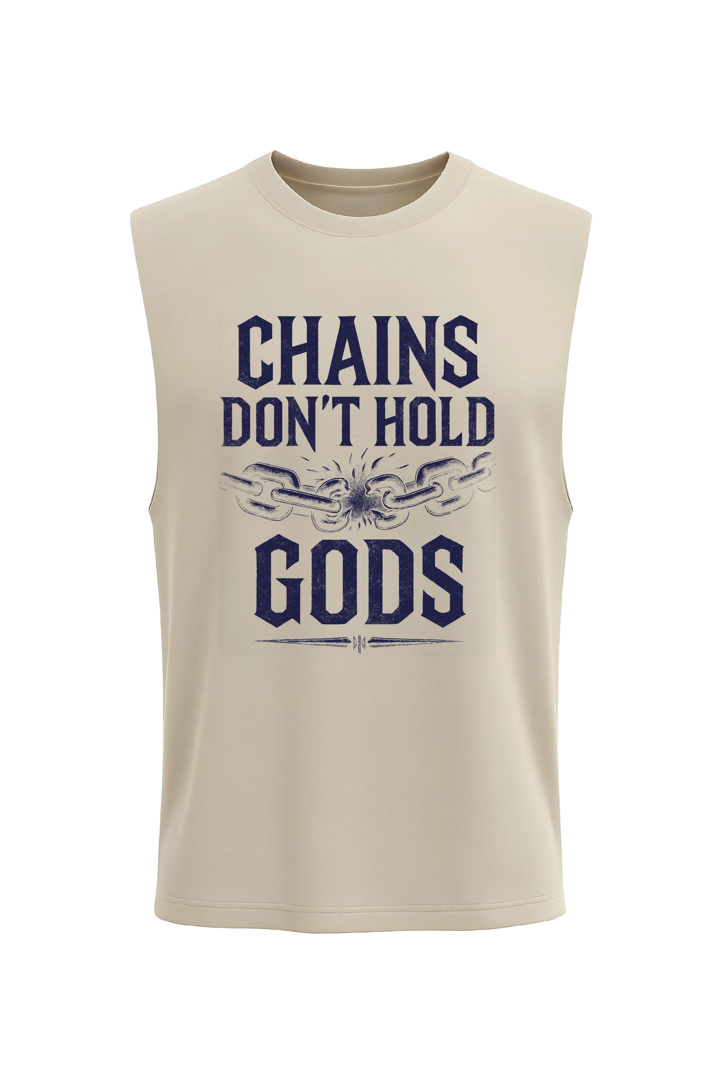 XAPE Chains & Gods Tank Top - Sand