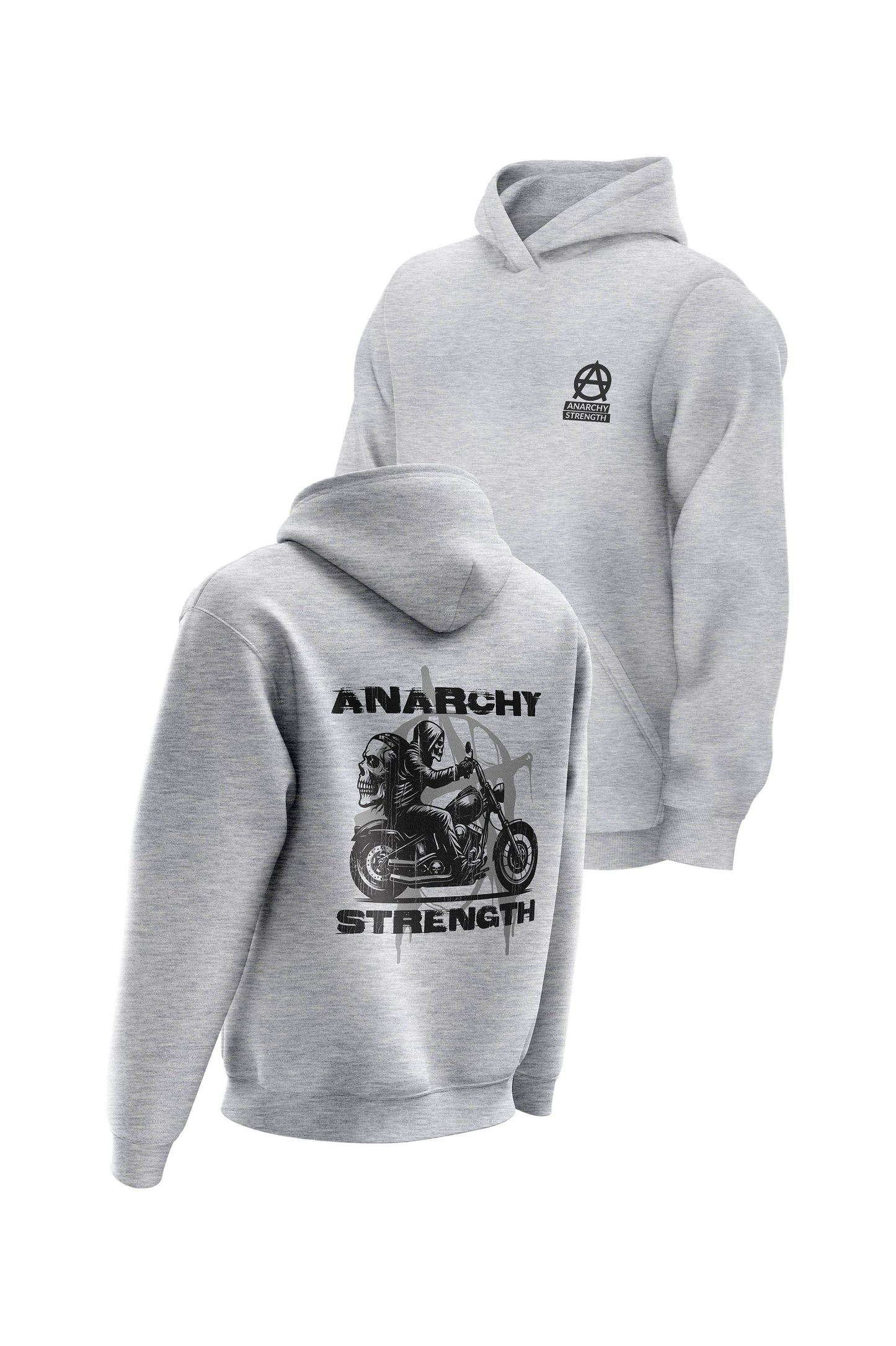 AS Chaos Cruiser Hoodie - Heather Grey