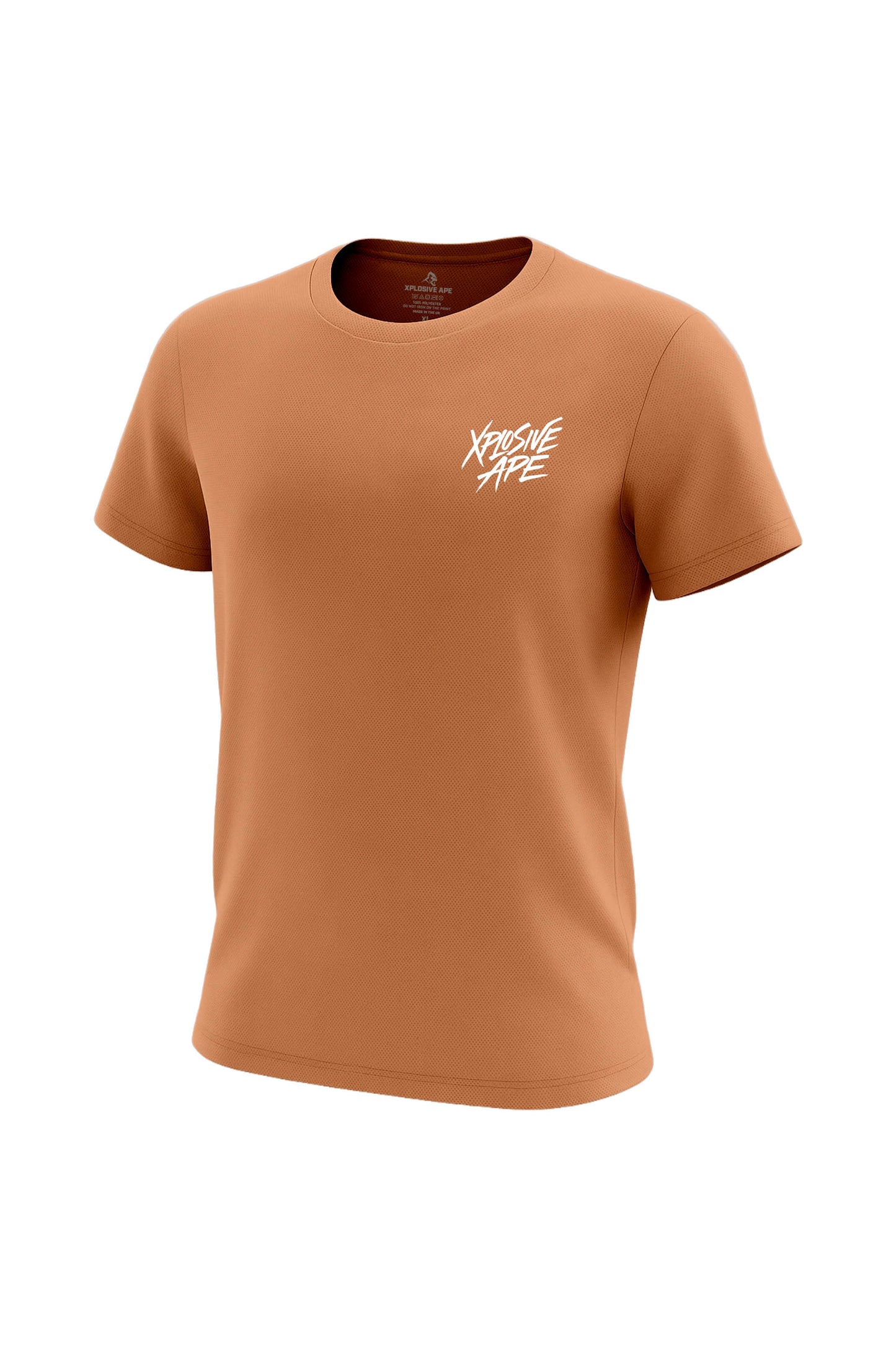 XAPE Classic Brush Script X Tech Tee - Orange