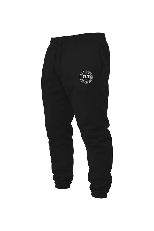 XAPE Classic Badge Logo V2 Joggers - Black