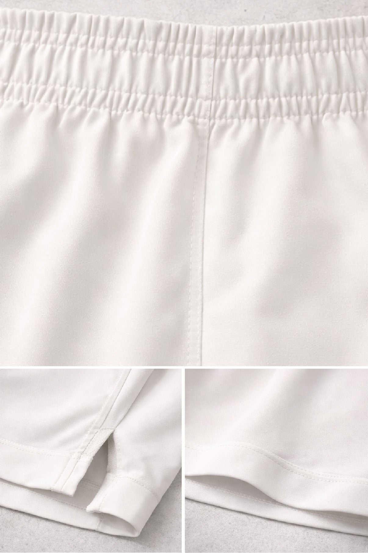 XAPE Classic Logo Performance Shorts - White