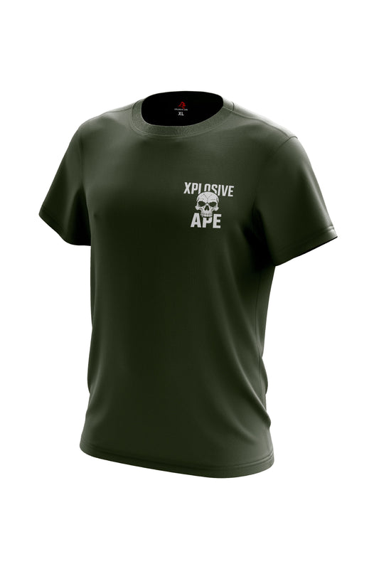 XAPE Skull Force Tee - Military Green