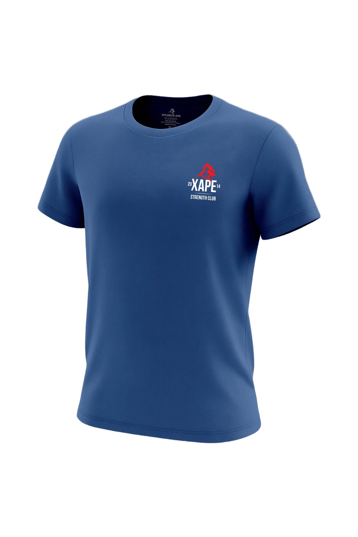 XAPE Classic Strength X Tech Tee - Royal Blue