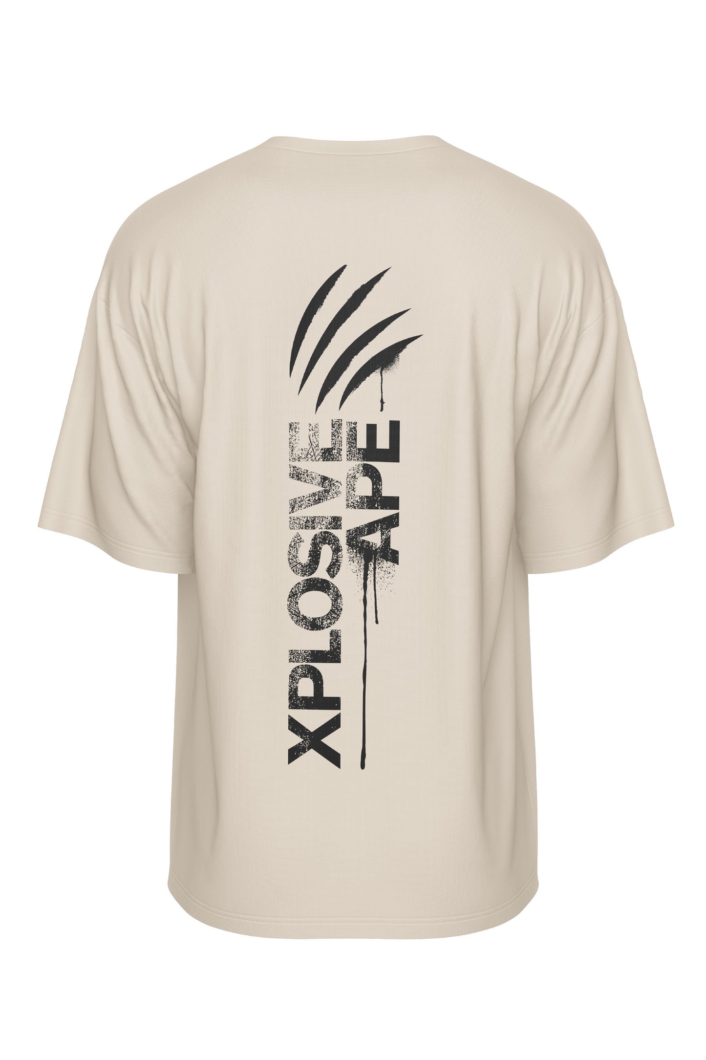 XAPE Claw V2 Oversized Tee - Sand