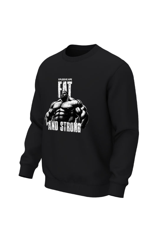 XAPE Fat And Strong V3 Sweatshirt - Black