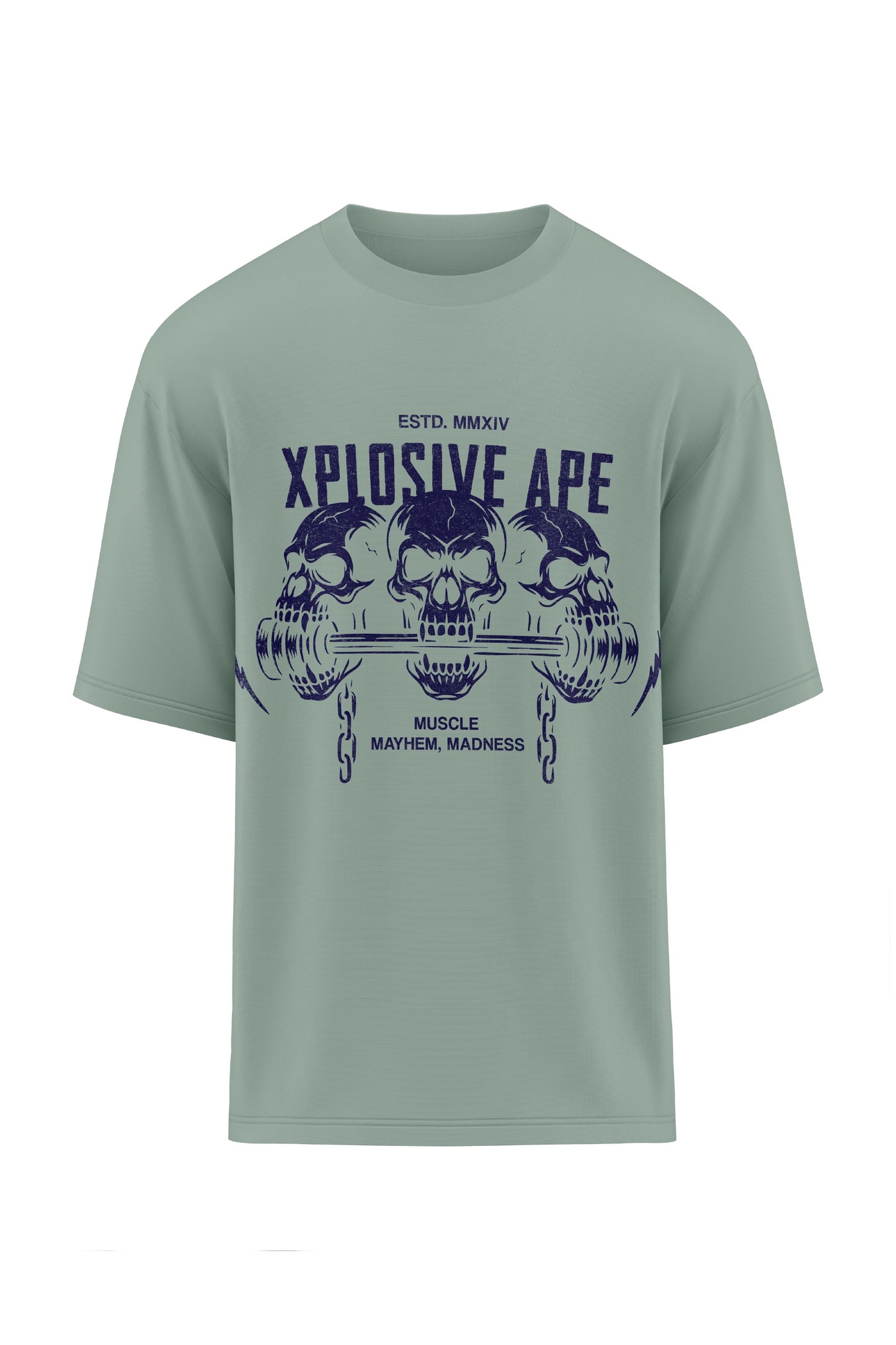 XAPE Feast of Force Oversized Tee - Sage