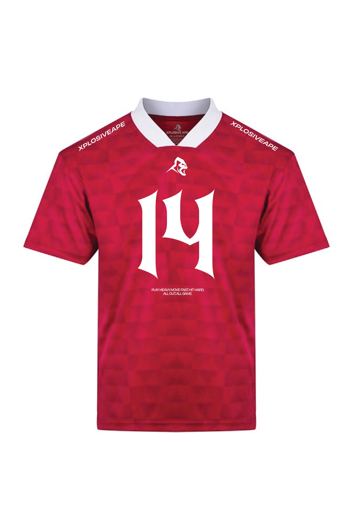 XAPE Dominion Sports Jersey - Red/White