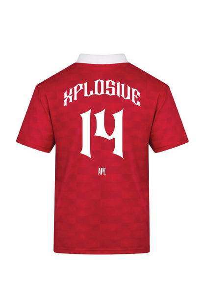XAPE Dominion Sports Jersey - Red/White