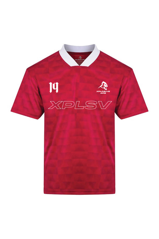 XAPE United Sports Jersey - Red/White