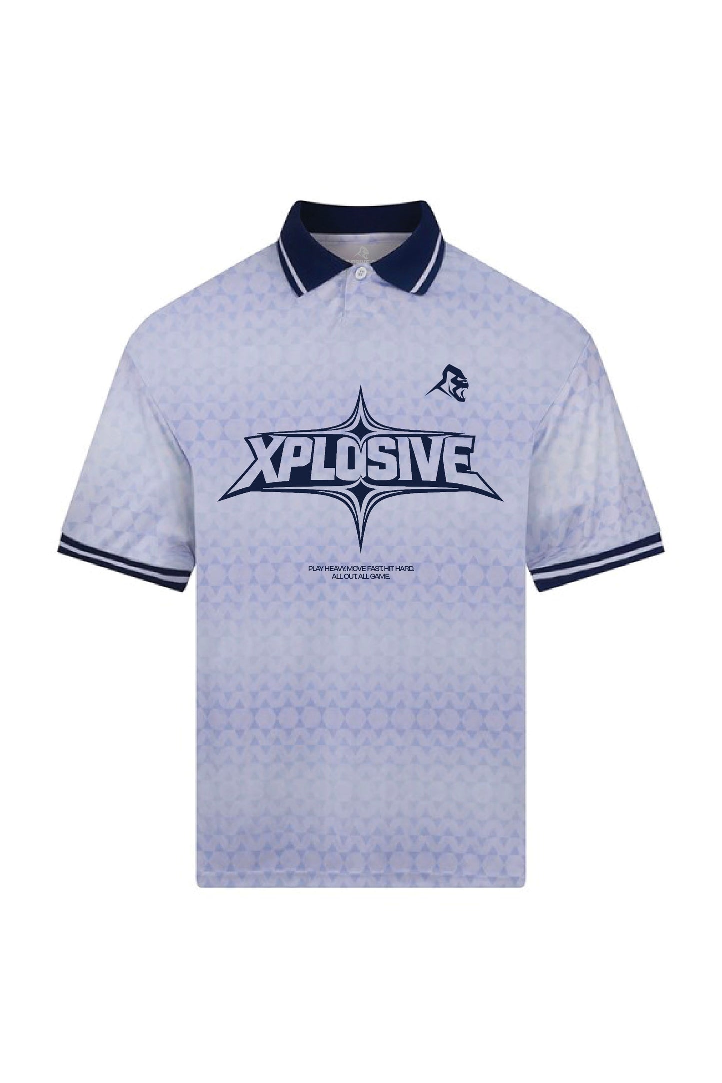 XAPE Division Sports Jersey - White/Navy