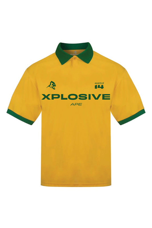XAPE Squad Sports Jersey - Yellow/Green