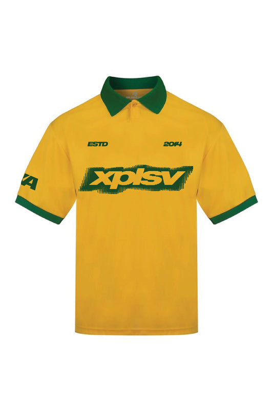 XAPE FC Sports Jersey - Yellow/Green