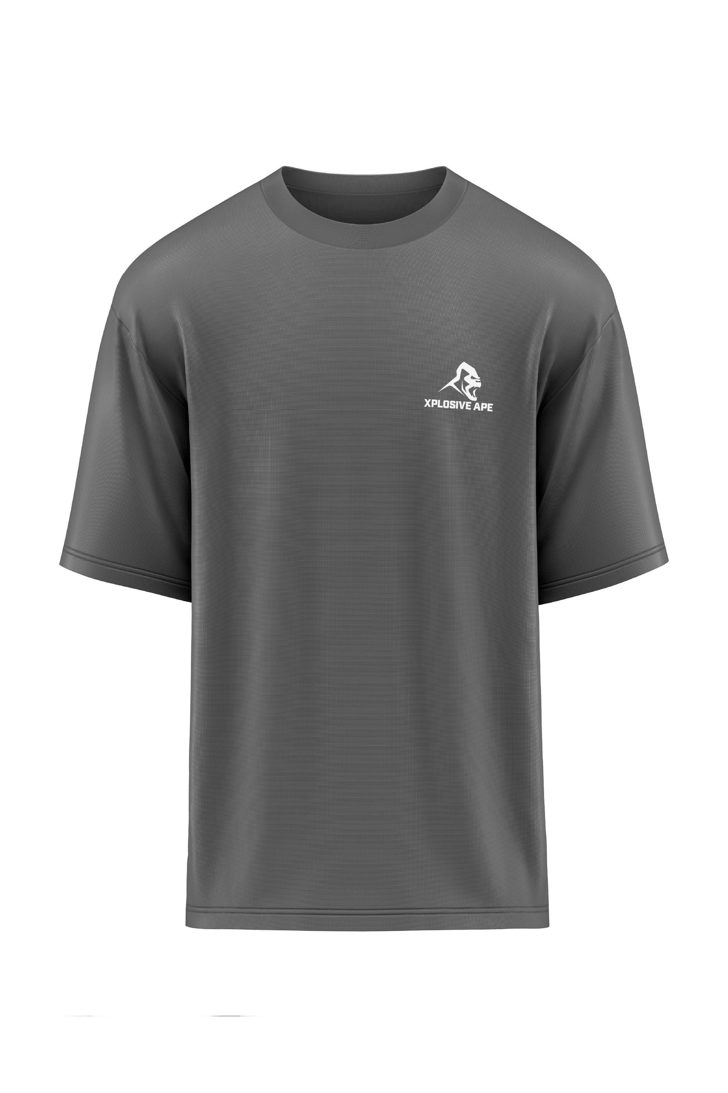 XAPE Futuristic V2 Oversized Tee - Charcoal