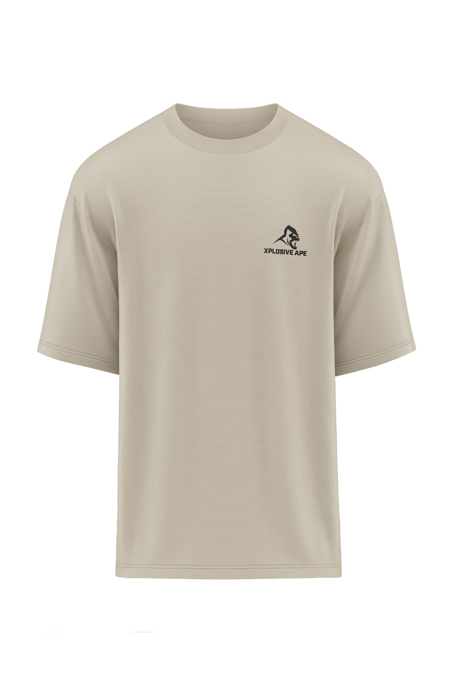 XAPE Futuristic V2 Oversized Tee - Sand