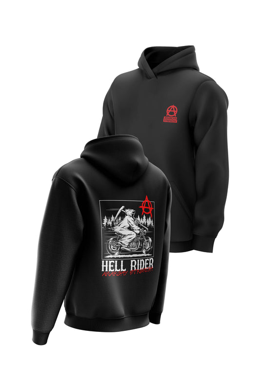 AS Hell Rider Hoodie - Black