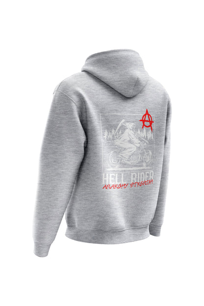 AS Hell Rider Hoodie & Tee Combo - Sports Grey