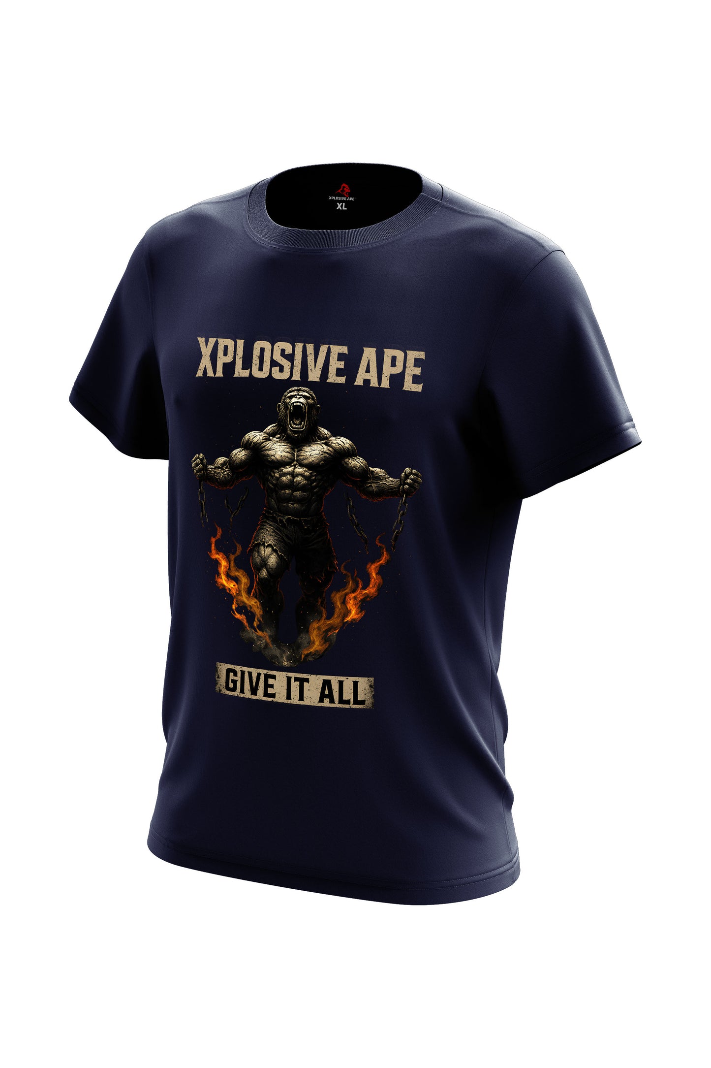 XAPE Hellbound Titan Tee - Navy