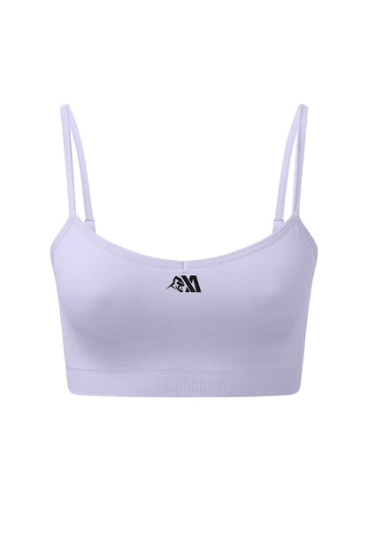 XA Women's Core Logo Seamless Sports Bra - Lilac Melange