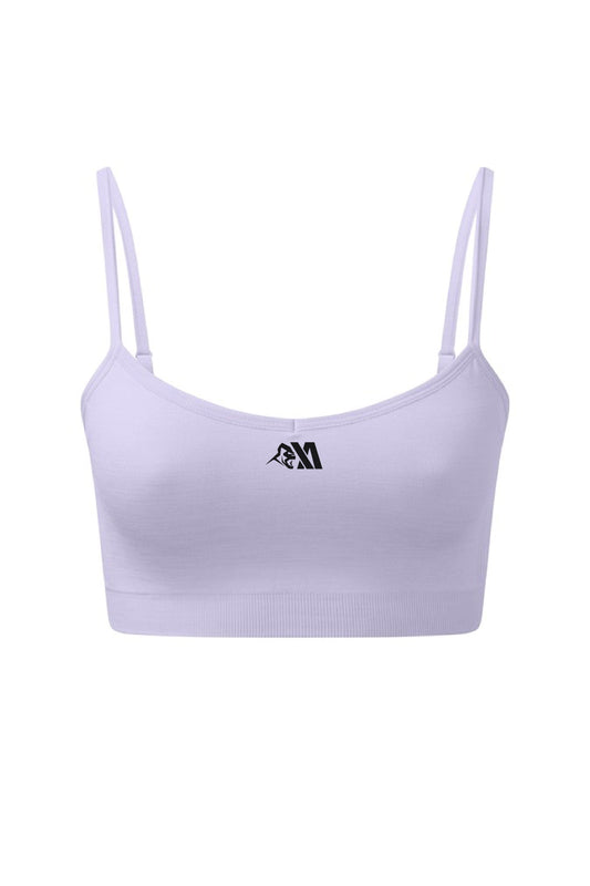 XA Women's Core Logo Seamless Sports Bra - Lilac Melange