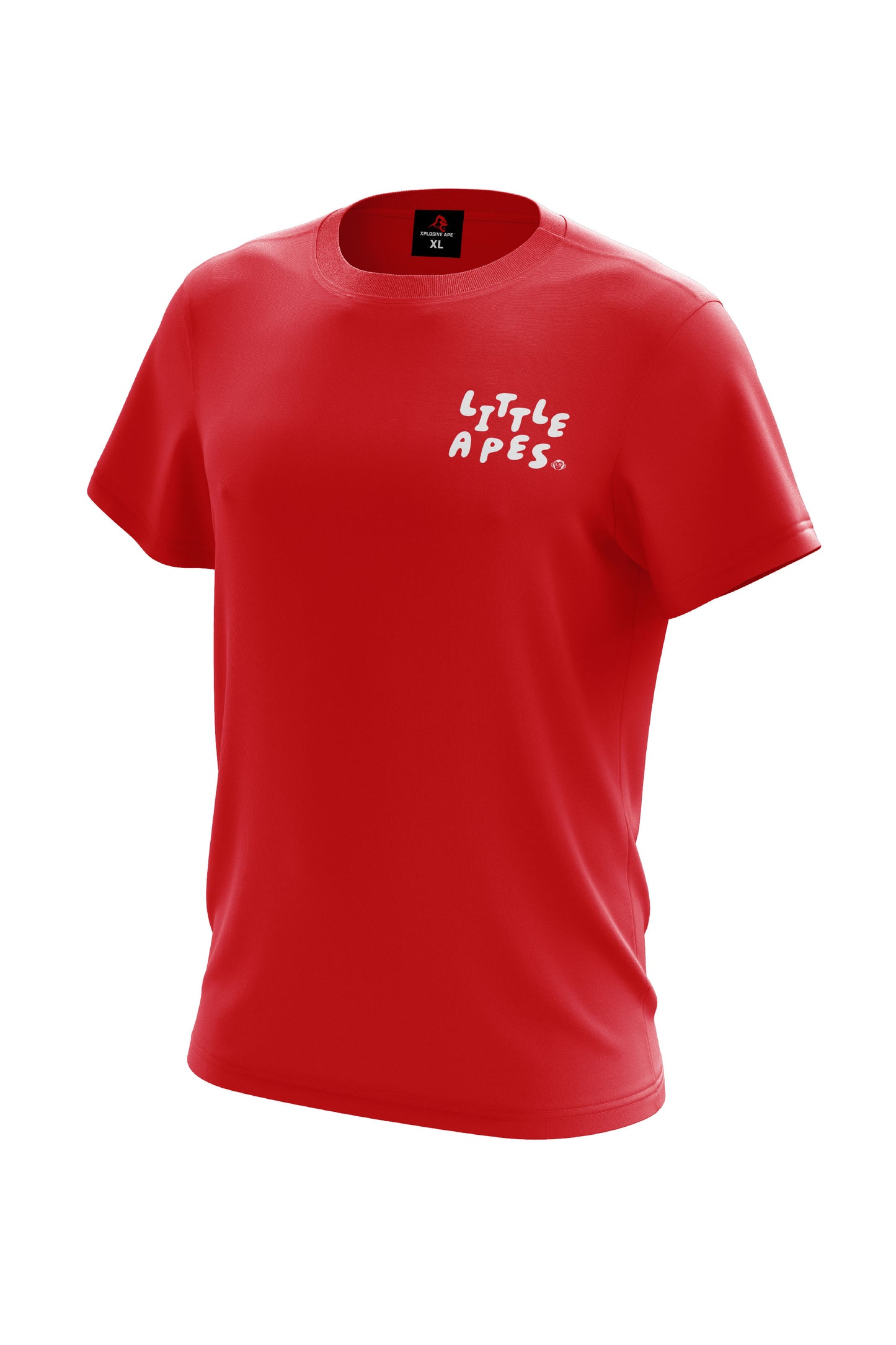 Little Apes Type Tee - Red
