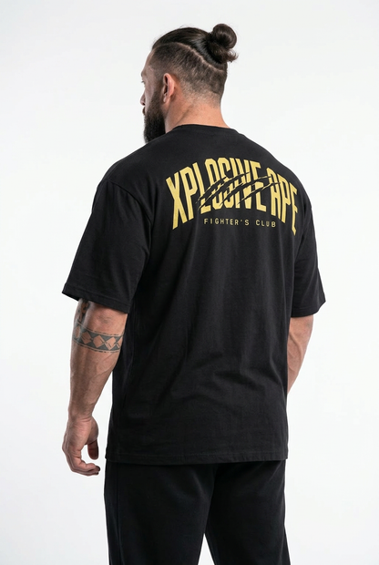 XAPE Strike Form Oversized Tee - Black