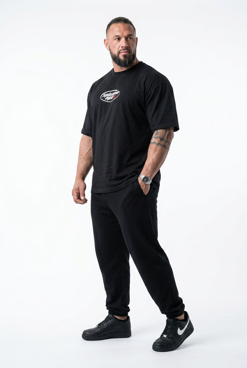 XAPE Motion Unit Ultra Oversized Tee - Black