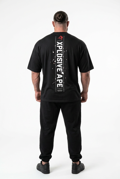 XAPE Track Force Ultra Oversized Tee - Black