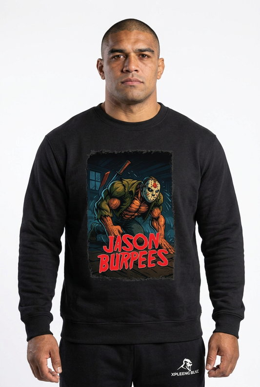 XAPE Jason Burpees Sweatshirt - Black