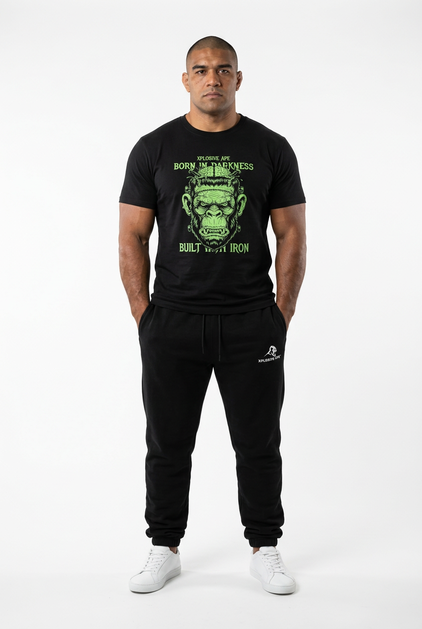 XAPE Frankenape V3 Tee - Black