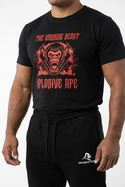 XAPE Vampire Ape Tee - Black