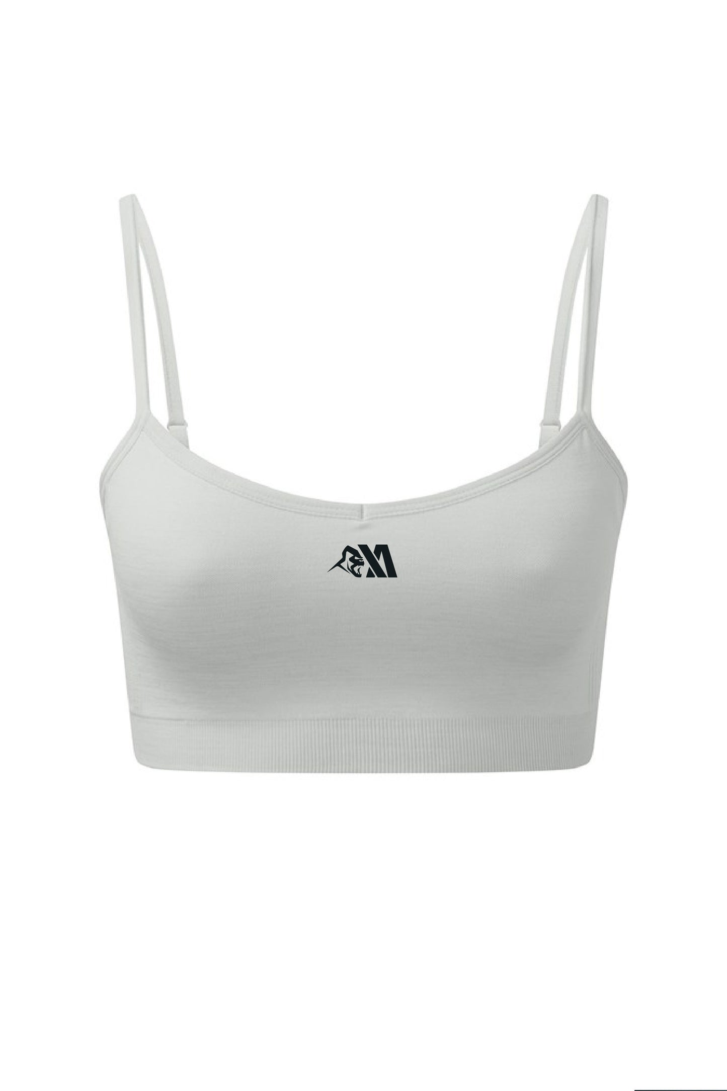 XA Women's Core Logo Seamless Sports Bra - Sports Grey