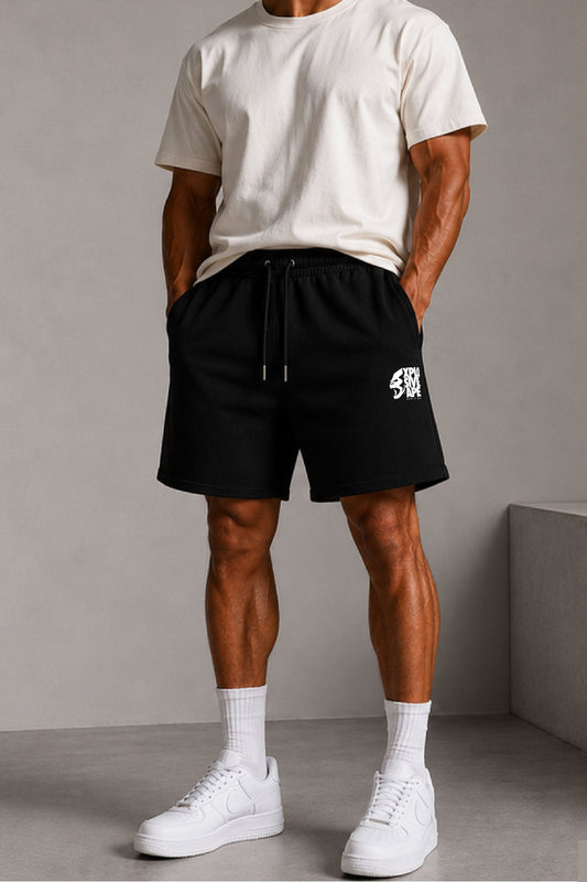 XAPE Ultimate Ape Oversized Shorts - Black